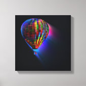 Magischer Flug Abstrakter Traum Digitale Kunst Leinwanddruck (Vorderseite)