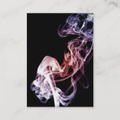 Magischer Fluss- Rauch-Visitenkarte Visitenkarte (Rückseite)