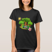 Magischer Forest Graphic T - Shirt (Vorderseite)