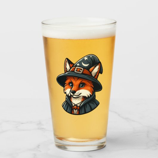 Magischer Fox - Zauberfantasy Glas (Vorne (Gefüllt))