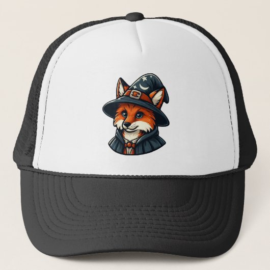 Magischer Fox - Zauberfantasy Truckerkappe (Vorderseite)