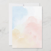 Magischer Friseur: Bezaubernde Einladung zum Gebur (Rückseite)