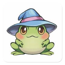 Magischer Frosch in einem Hut