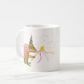 Magischer Frosch Whimsical Tasse (Vorderseite Links)
