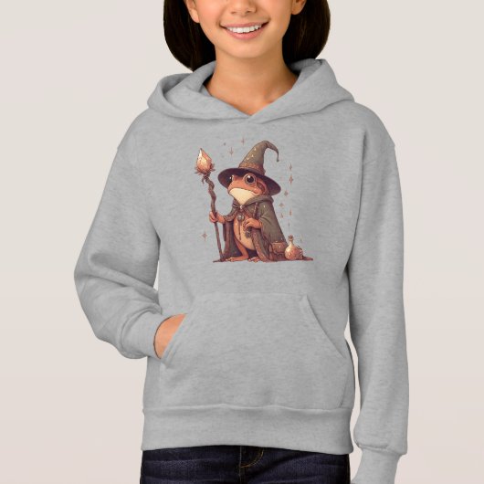 Magischer Froschassistent Hoodie (Vorderseite)