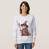 Magischer Froschassistent Sweatshirt (Vorne ganz)