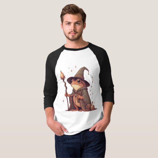 Magischer Froschassistent T-Shirt (Vorne ganz)