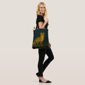 Magischer Fuchstotebeutel Tasche (Am Model)