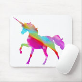 Magischer funkelnd Regenbogen tänzelnder Unicorn Mousepad (Mit Mouse)