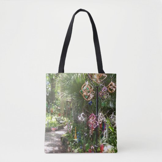 Magischer Garten auf einer Tasche (Vorderseite)