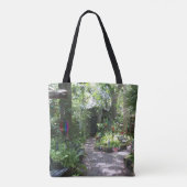 Magischer Garten auf einer Tasche (Rückseite)