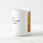 Magischer Garten Engel Kaffeetasse (Mittel)