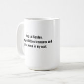 Magischer Garten Engel Kaffeetasse (Vorderseite Links)