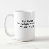Magischer Garten Engel Kaffeetasse (Links)