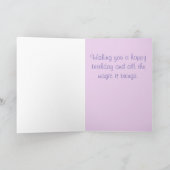 Magischer Garten Geburtstagskarte Karte (Innenseite)