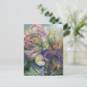 Magischer Garten*** Postkarte (Stehend Vorderseite)