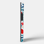 Magischer Garten - rot und türkis Case-Mate iPhone Hülle (Rückseite / Rechts)