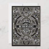 Magischer Geburtstag Einladung (Rückseite)