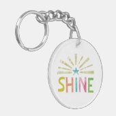 Magischer Glanz Schlüsselanhänger (Vorderseite links)