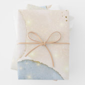 Magischer Glitzer Abstrakt Babydusche Geschenkpapier Set (Beispiel)