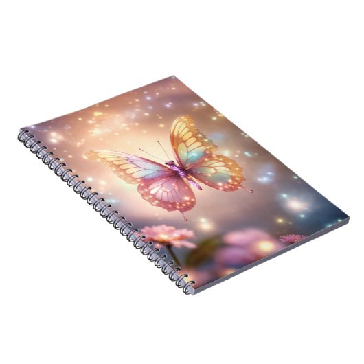 Magischer Glitzer Butterfly Notizblock (Rechte Seite)
