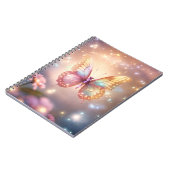 Magischer Glitzer Butterfly Notizblock (Linke Seite)