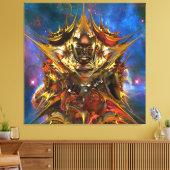 Magischer Goldener Star Leinwanddruck (Insitu (Wohnzimmer))