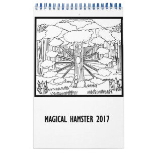 Magischer Hamster 2017 Kalender
