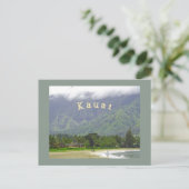"MAGISCHER HANALEI" (KAUAI) POSTKARTE (Stehend Vorderseite)