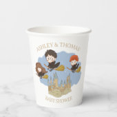 Magischer Harry Potter und Hogwarts-Baby-Party Pappbecher (Rückseite)