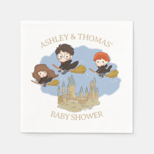 Magischer Harry Potter und Hogwarts-Baby-Party Serviette