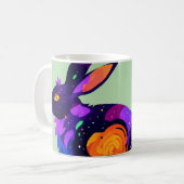 Magischer Hase Kaffeetasse (Vorderseite Links)