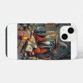 Magischer Hexe iPhone Hülle (Rückseite (Horizontal))