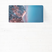 Magischer Himmel über dem Berg Storžič, Slowenien Banner (InSitu)