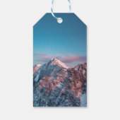 Magischer Himmel über dem Berg Storžič, Slowenien Geschenkanhänger (Rückseite)