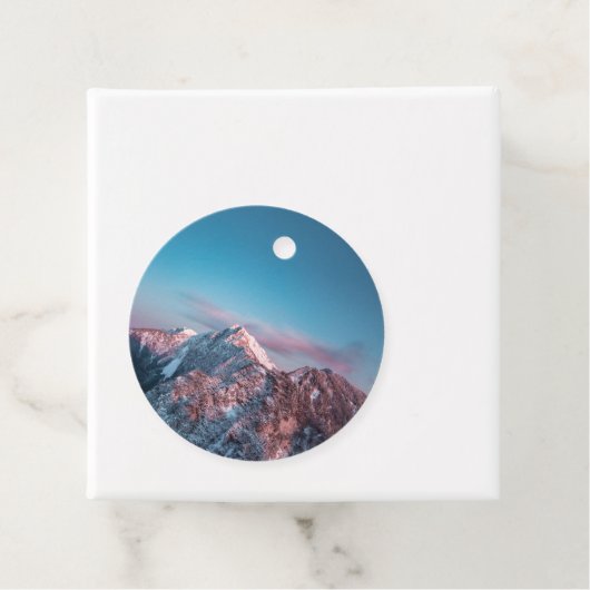 Magischer Himmel über dem Berg Storžič, Slowenien Geschenkanhänger (Beispiel)