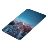 Magischer Himmel über dem Berg Storžič, Slowenien Magnet (Linke Seite)