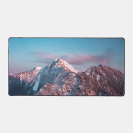 Magischer Himmel über dem Berg Storžič, Slowenien Schreibtischunterlage