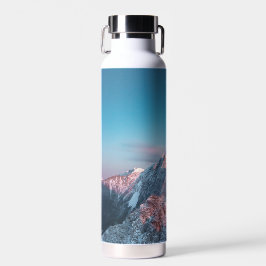 Magischer Himmel über dem Berg Storžič, Slowenien Trinkflasche