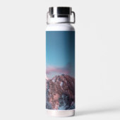 Magischer Himmel über dem Berg Storžič, Slowenien Trinkflasche (Rückseite)