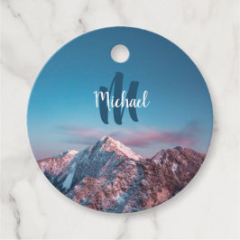 Magischer Himmelsmonogramm Berg Storžič Slowenien Geschenkanhänger