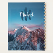 Magischer Himmelsmonogramm Berg Storžič Slowenien Planer (Rückseite)