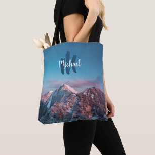 Magischer Himmelsmonogramm Berg Storžič Slowenien Tasche
