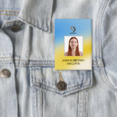 Magischer Hintergrundname Personalisiert Button (Insitu)