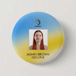 Magischer Hintergrundname Personalisiert Button