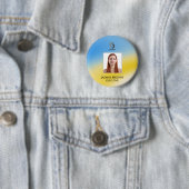 Magischer Hintergrundname Personalisiert Button (Beispiel)