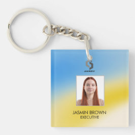 Magischer Hintergrundname Personalisiert Schlüsselanhänger