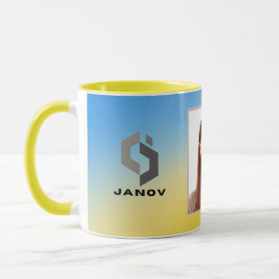 Magischer Hintergrundname Personalisiert Tasse