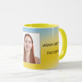 Magischer Hintergrundname Personalisiert  Tasse (VorderseiteRechts)
