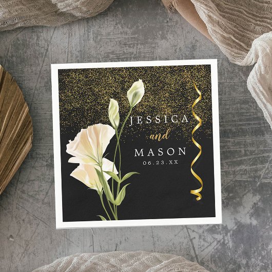 Magischer Hochzeitscocktail Napkins Serviette